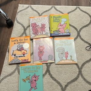 Moe, William elephant and piggy books